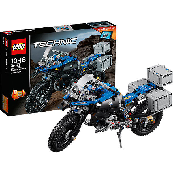  LEGO Technic 42063:   BMW R 1200 GS