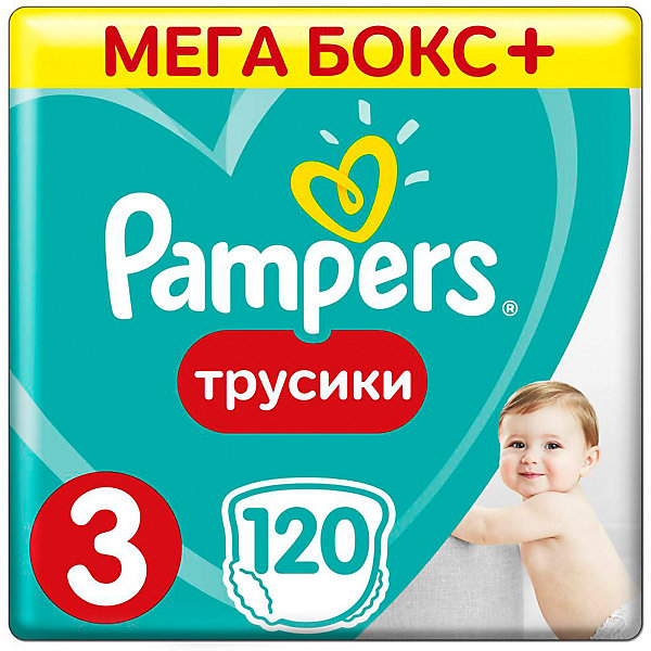   Pampers Pants, 6-11,  3, 120 ., Pampers