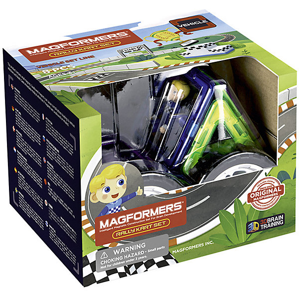    MAGFORMERS Rally Kart Set (Boy)