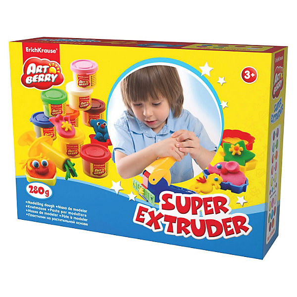    Super Extruder Playset, Artberry, 8 