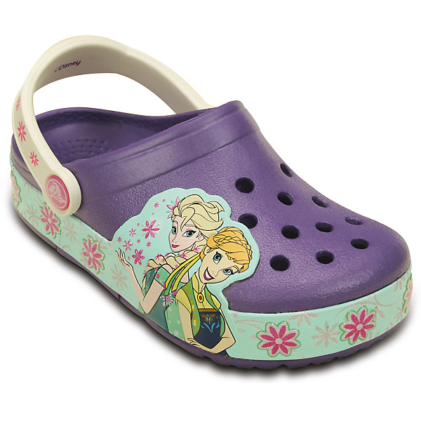     Kids CrocsLights Frozen Fever Clog   Crocs