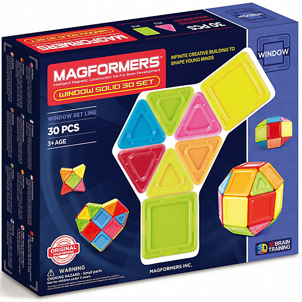    714006 Window Solid 30 set, MAGFORMERS