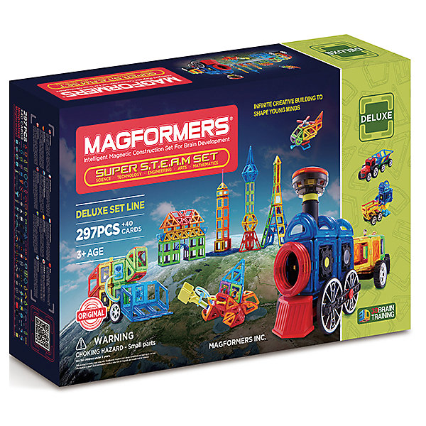    710009 Super Steam set, MAGFORMERS