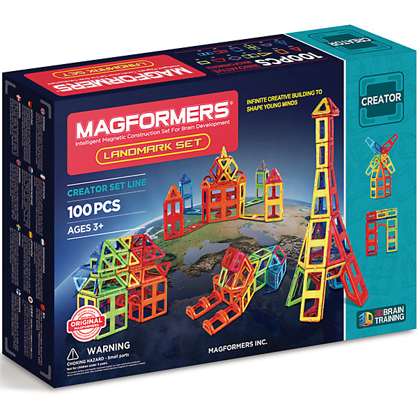    703008 Landmark set, MAGFORMERS