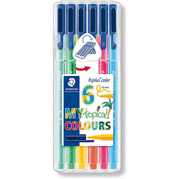    Staedtler Triplus color, 6  