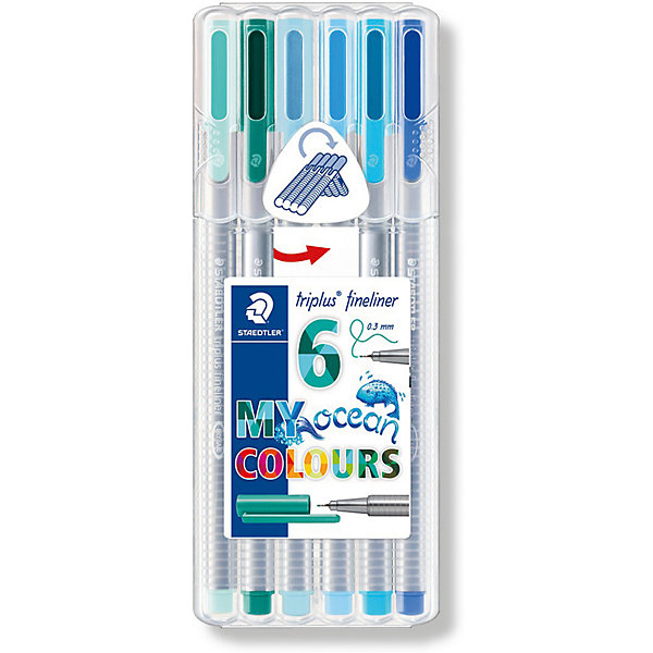     Staedtler Triplus fineliner, 6  