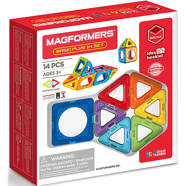    MAGFORMERS Basic Plus 14 set